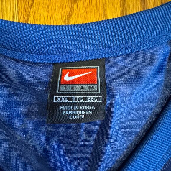 Nike Blue Football Jersey - Picture 7 of 11